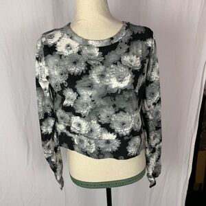 Idlewild cropped floral sweater